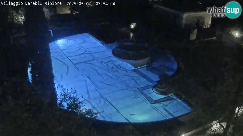 Piscina Villaggio Mare Blu webcam LIVE Bibione Pineda – Italia