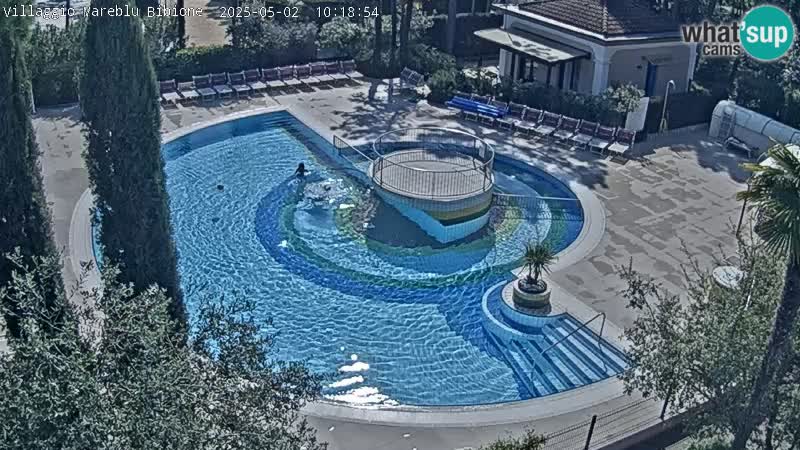 Villaggio Mare Blu Pool LIVE-Webcam Bibione Pineda – Italien
