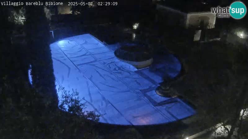 Piscina Villaggio Mare Blu webcam LIVE Bibione Pineda – Italia