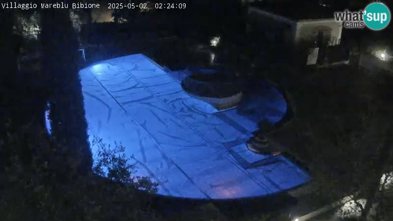 Villaggio Mare Blu piscine LIVE webcam Bibione Pineda – Italie