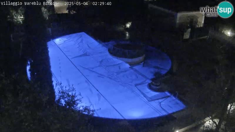 Villaggio Mare Blu piscine LIVE webcam Bibione Pineda – Italie