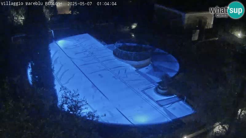 Villaggio Mare Blu pool LIVE webcam Bibione Pineda – Italy