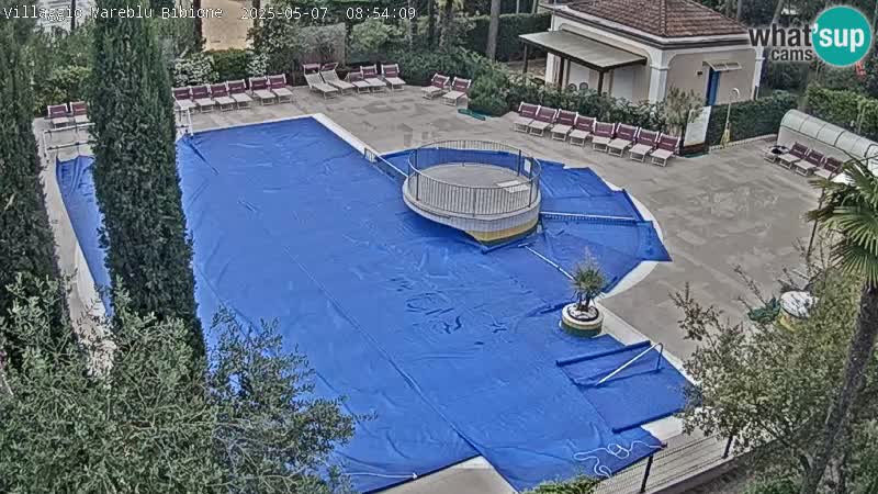 Villaggio Mare Blu pool LIVE webcam Bibione Pineda – Italy
