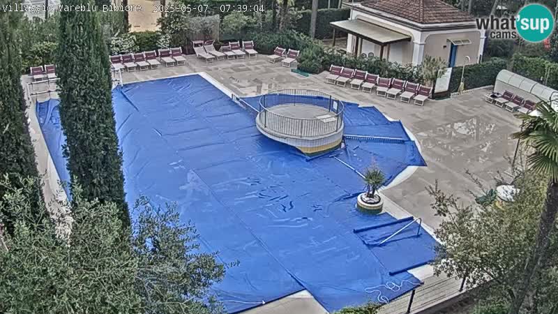Piscina Villaggio Mare Blu EN VIVO webcam Bibione Pineda – Italia