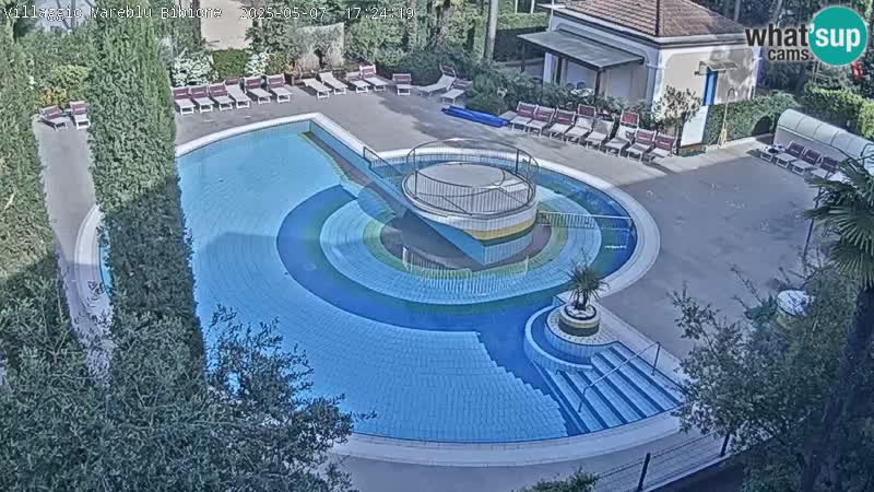 Villaggio Mare Blu pool LIVE webcam Bibione Pineda – Italy