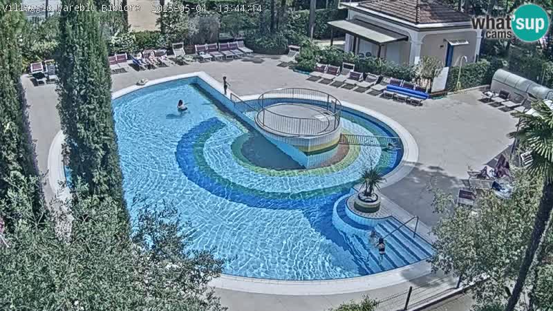 Villaggio Mare Blu Pool LIVE-Webcam Bibione Pineda – Italien