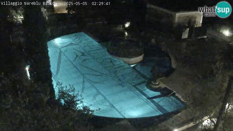 Villaggio Mare Blu piscine LIVE webcam Bibione Pineda – Italie