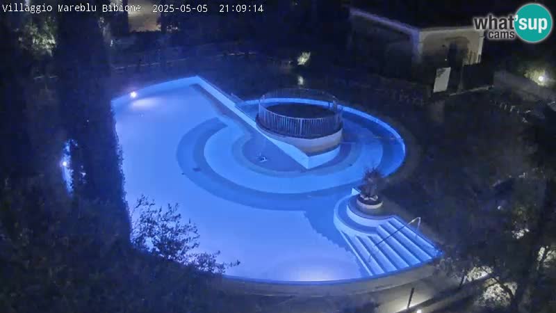 Villaggio Mare Blu piscine LIVE webcam Bibione Pineda – Italie