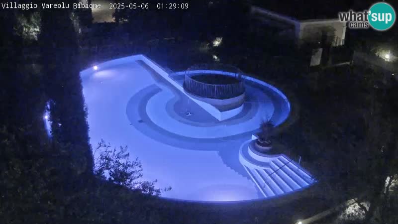 Villaggio Mare Blu piscine LIVE webcam Bibione Pineda – Italie