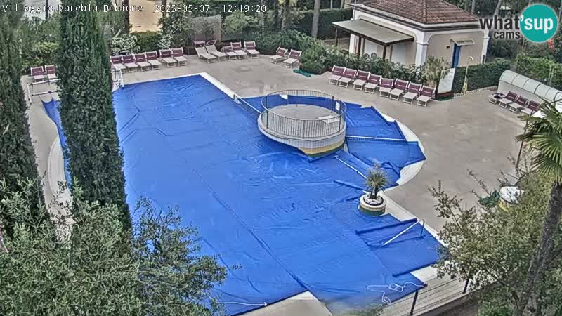 Villaggio Mare Blu Pool LIVE-Webcam Bibione Pineda – Italien