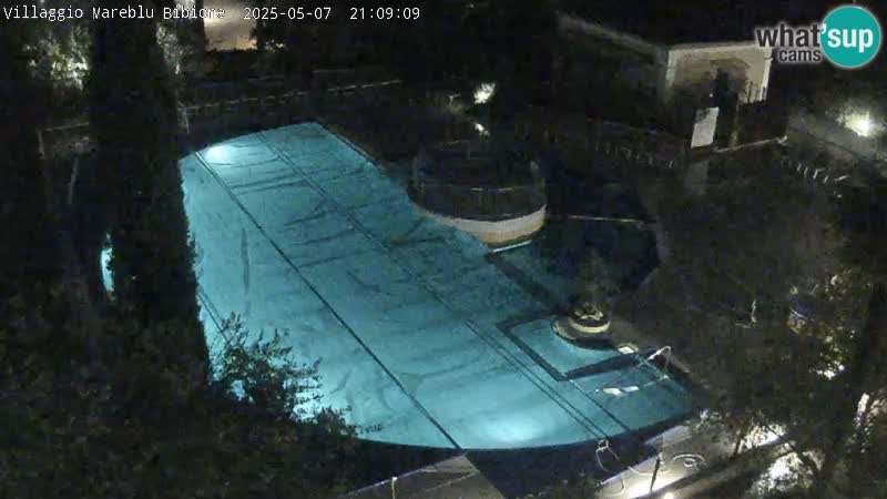 Villaggio Mare Blu bazen Spletna kamera V živo Bibione Pineda – Italija