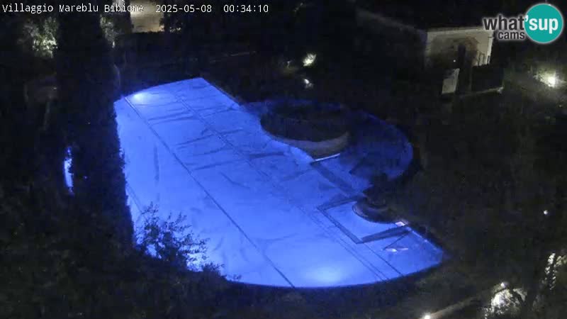 Villaggio Mare Blu bazen Spletna kamera V živo Bibione Pineda – Italija