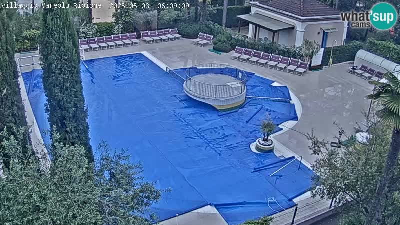 Villaggio Mare Blu piscine LIVE webcam Bibione Pineda – Italie