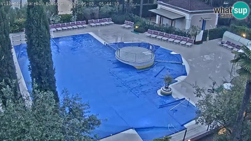 Villaggio Mare Blu Pool LIVE-Webcam Bibione Pineda – Italien