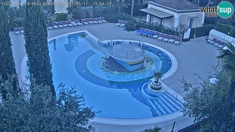 Villaggio Mare Blu pool LIVE webcam Bibione Pineda – Italy