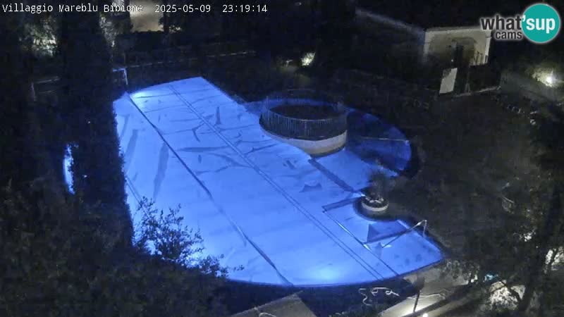 Villaggio Mare Blu bazen Spletna kamera V živo Bibione Pineda – Italija
