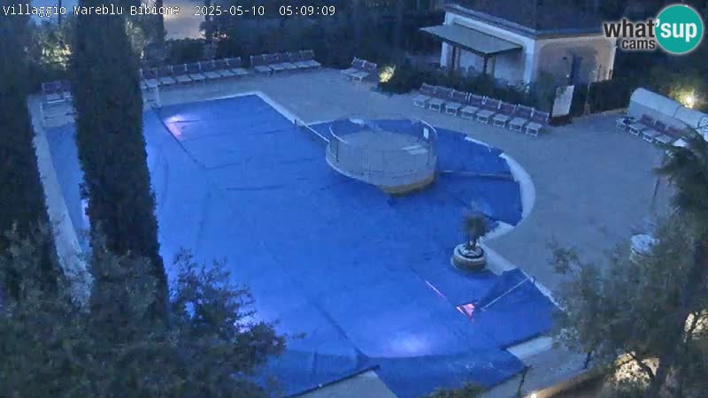 Piscina Villaggio Mare Blu webcam LIVE Bibione Pineda – Italia