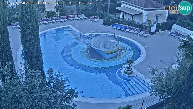Villaggio Mare Blu pool LIVE webcam Bibione Pineda – Italy