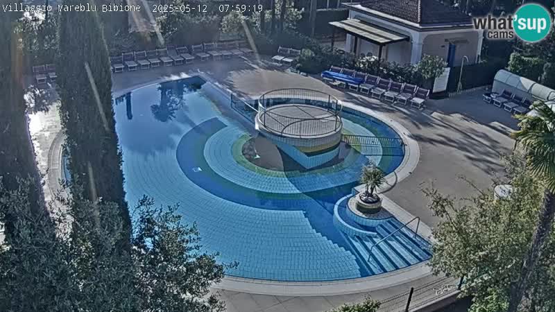 Villaggio Mare Blu pool LIVE webcam Bibione Pineda – Italy