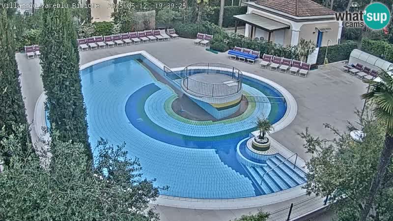 Villaggio Mare Blu Pool LIVE-Webcam Bibione Pineda – Italien