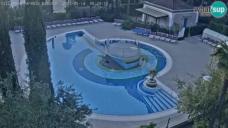 Villaggio Mare Blu Pool LIVE-Webcam Bibione Pineda – Italien