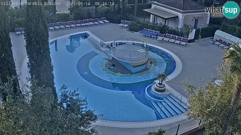 Villaggio Mare Blu Pool LIVE-Webcam Bibione Pineda – Italien