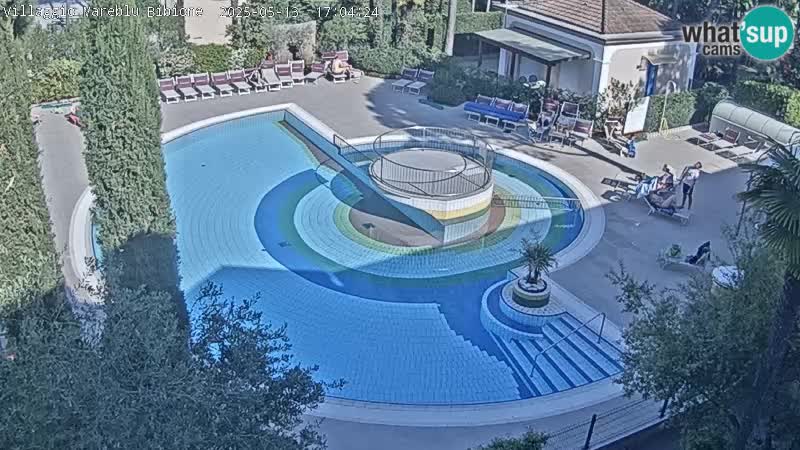 Villaggio Mare Blu piscine LIVE webcam Bibione Pineda – Italie