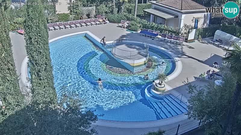 Villaggio Mare Blu Pool LIVE-Webcam Bibione Pineda – Italien