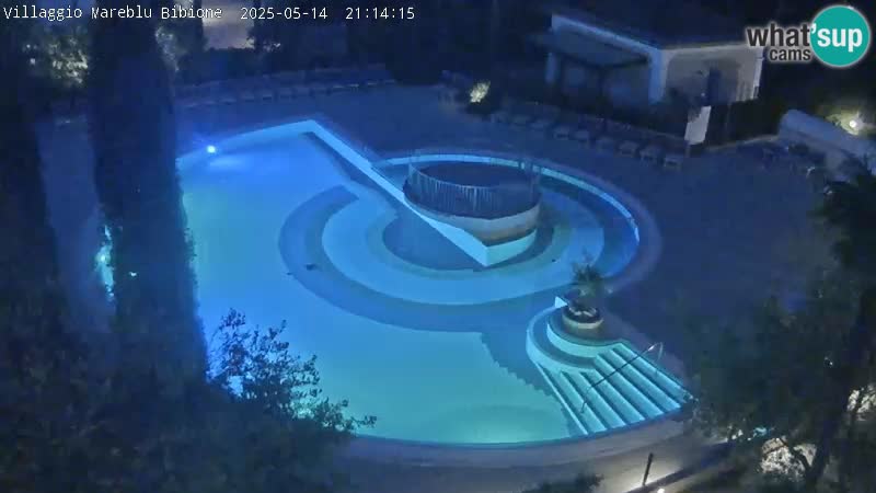Piscina Villaggio Mare Blu EN VIVO webcam Bibione Pineda – Italia