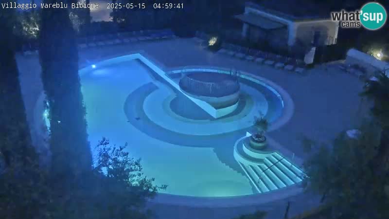 Villaggio Mare Blu bazen Spletna kamera V živo Bibione Pineda – Italija