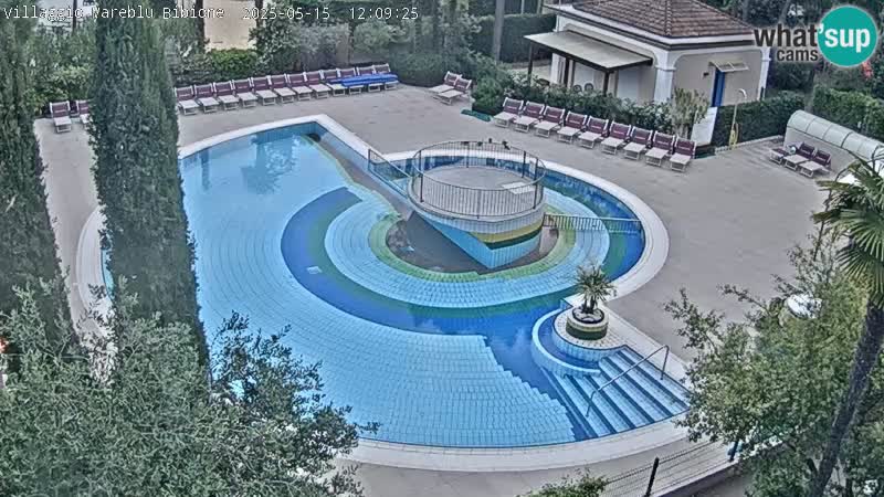Villaggio Mare Blu pool LIVE webcam Bibione Pineda – Italy