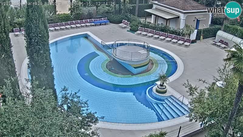 Piscina Villaggio Mare Blu EN VIVO webcam Bibione Pineda – Italia