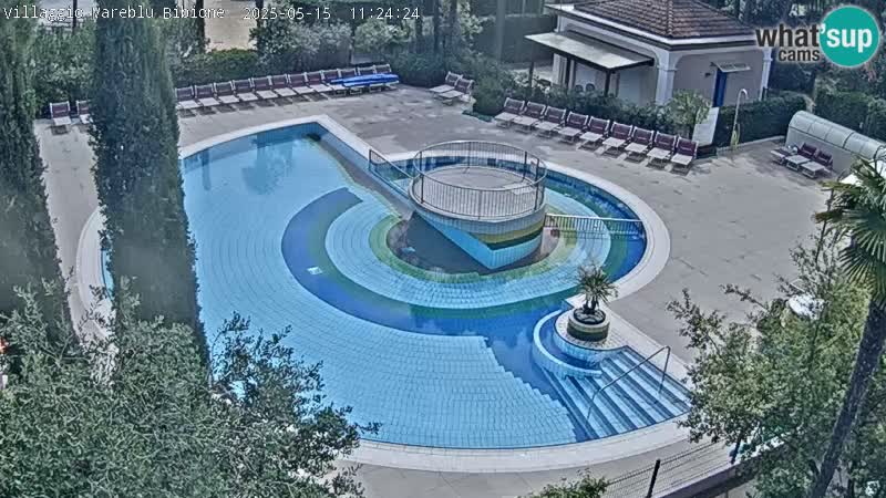 Villaggio Mare Blu Pool LIVE-Webcam Bibione Pineda – Italien