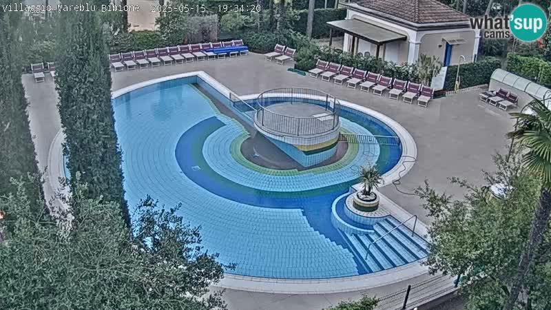 Villaggio Mare Blu Pool LIVE-Webcam Bibione Pineda – Italien