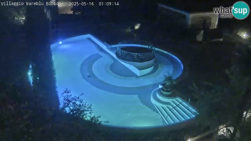 Villaggio Mare Blu bazen UŽIVO web kamera Bibione Pineda – Italija