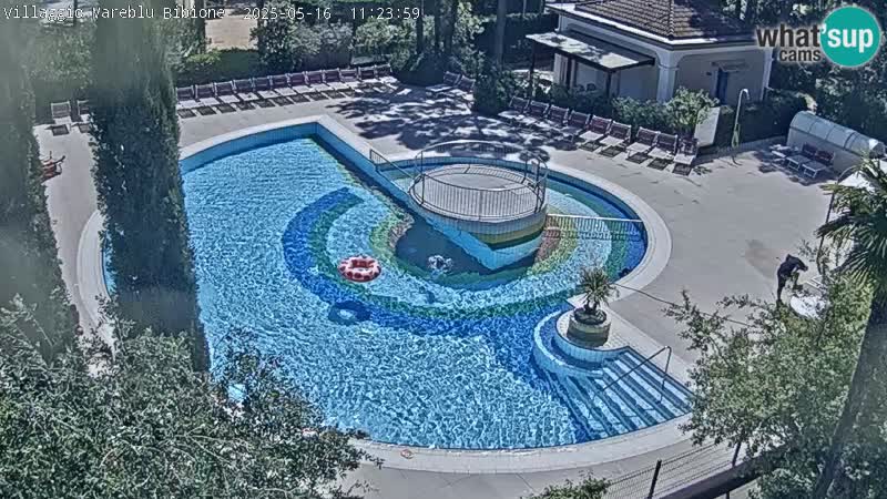 Piscina Villaggio Mare Blu webcam LIVE Bibione Pineda – Italia