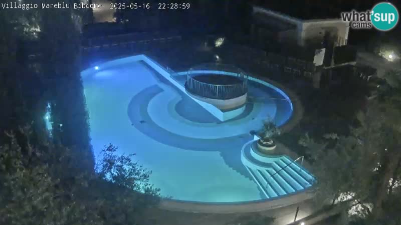 Piscina Villaggio Mare Blu webcam LIVE Bibione Pineda – Italia