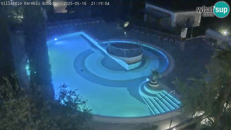Piscina Villaggio Mare Blu webcam LIVE Bibione Pineda – Italia