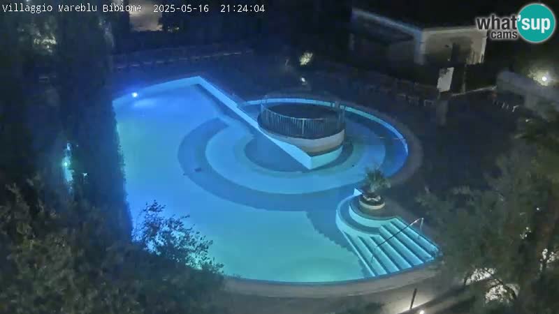 Villaggio Mare Blu pool LIVE webcam Bibione Pineda – Italy