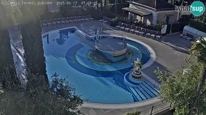 Villaggio Mare Blu pool LIVE webcam Bibione Pineda – Italy