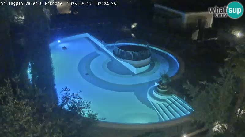 Villaggio Mare Blu pool LIVE webcam Bibione Pineda – Italy