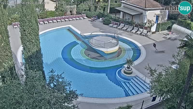 Villaggio Mare Blu Pool LIVE-Webcam Bibione Pineda – Italien