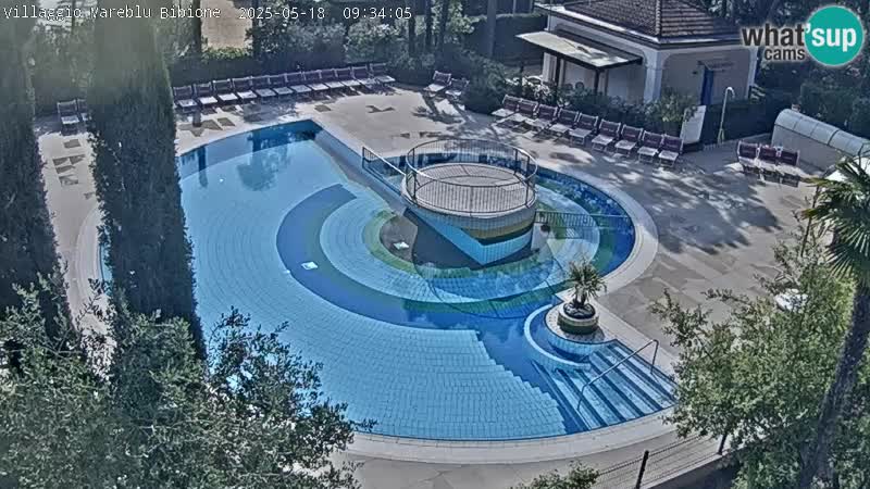 Piscina Villaggio Mare Blu webcam LIVE Bibione Pineda – Italia