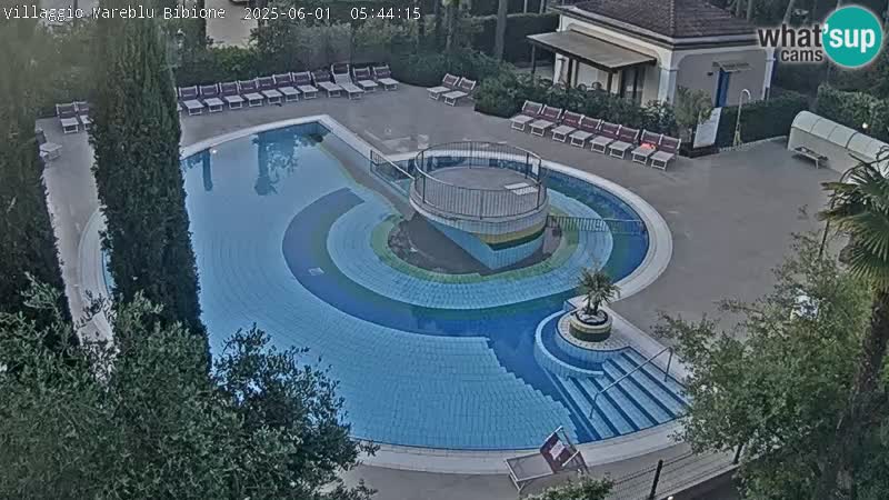 Villaggio Mare Blu Pool LIVE-Webcam Bibione Pineda – Italien