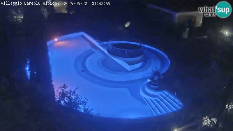 Villaggio Mare Blu bazen Spletna kamera V živo Bibione Pineda – Italija