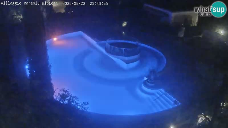 Villaggio Mare Blu pool LIVE webcam Bibione Pineda – Italy
