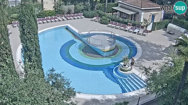 Villaggio Mare Blu Pool LIVE-Webcam Bibione Pineda – Italien