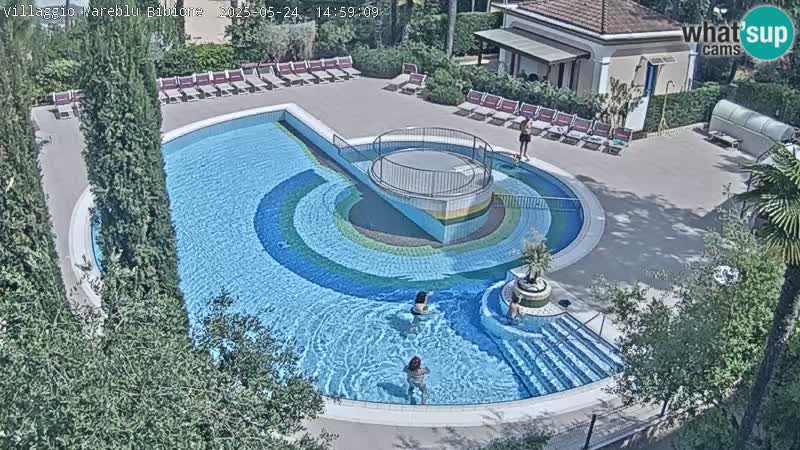 Villaggio Mare Blu Pool LIVE-Webcam Bibione Pineda – Italien