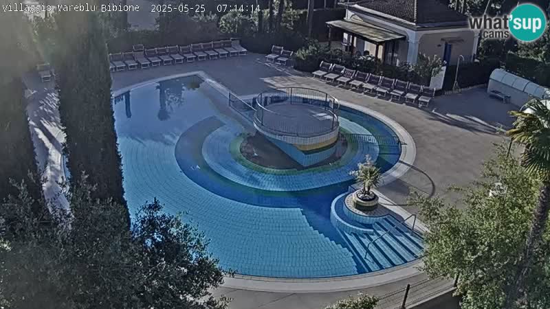 Piscina Villaggio Mare Blu EN VIVO webcam Bibione Pineda – Italia