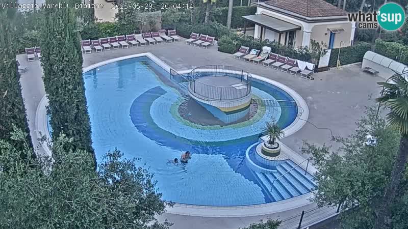 Villaggio Mare Blu Pool LIVE-Webcam Bibione Pineda – Italien